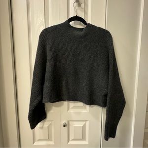 Topshop crop sweater